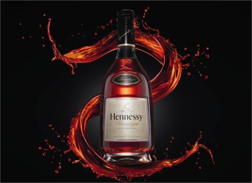Hennessy Cognac Redesign Privilege Bottle Alcoholic Drink