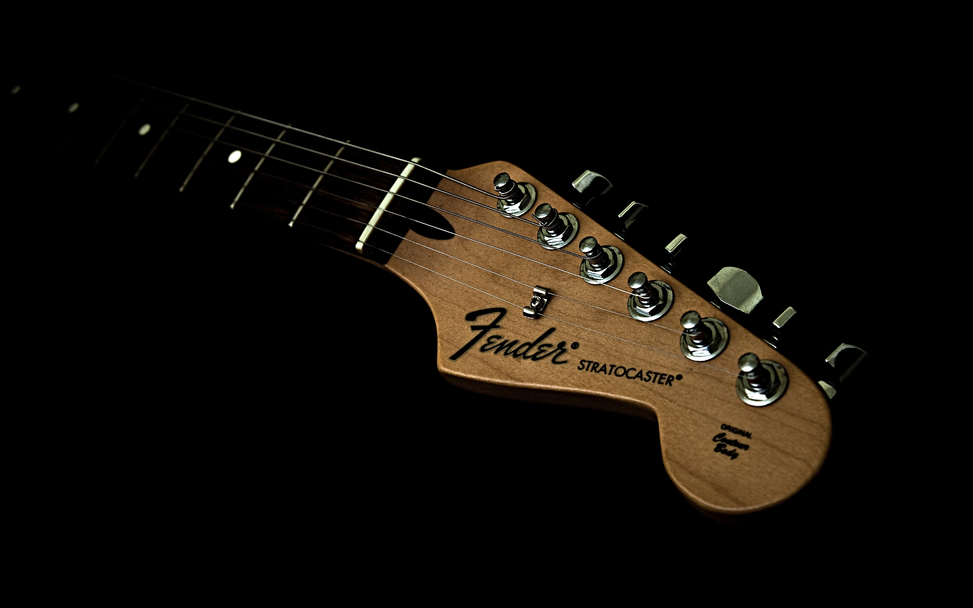 Fender Stratocaster Background Winter Wallpaper