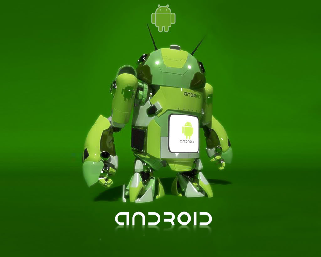 3D Android Wallpaper HD Green Blackground Free Download