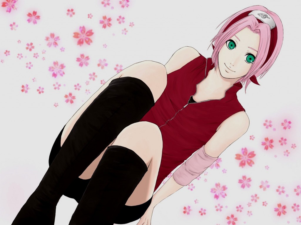 Beautiful Haruno Sakura Anime Manga Pictures HD Wallpaper