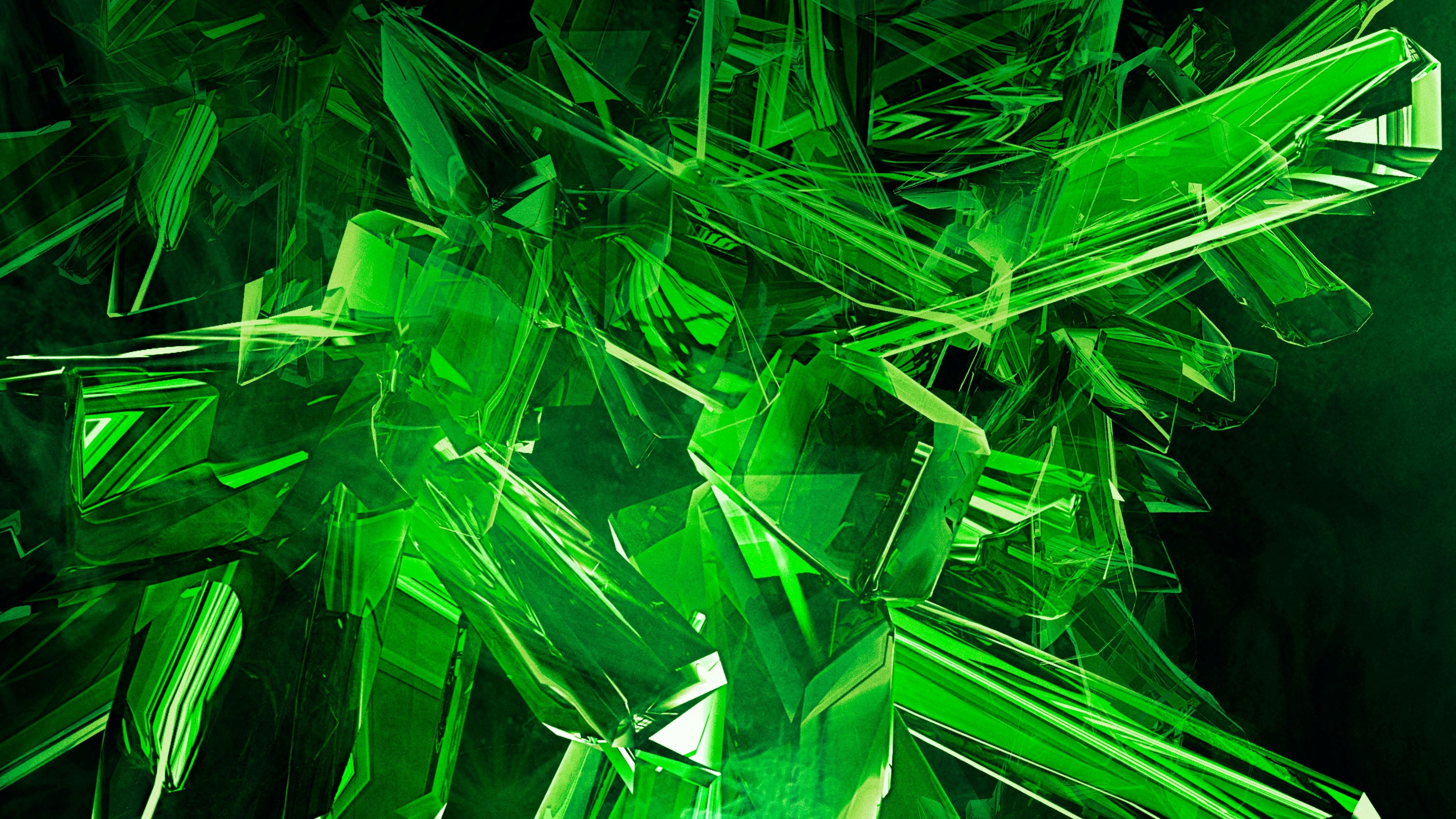 Image Green View Abstract Gems Cool HD Wallpapers