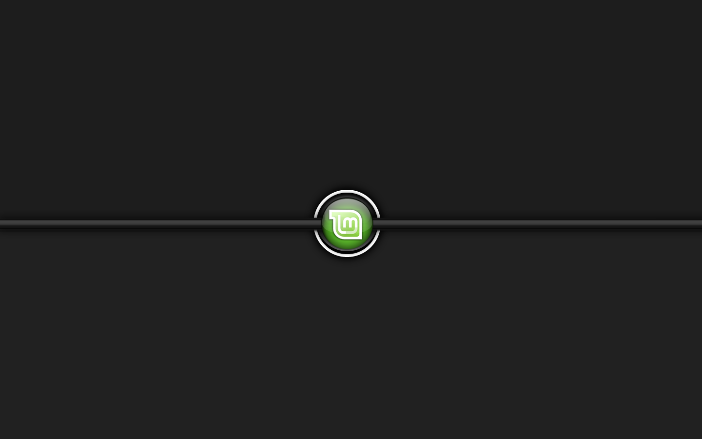 Linux Mint Logo Black Background Image Wallpaper For Desktop