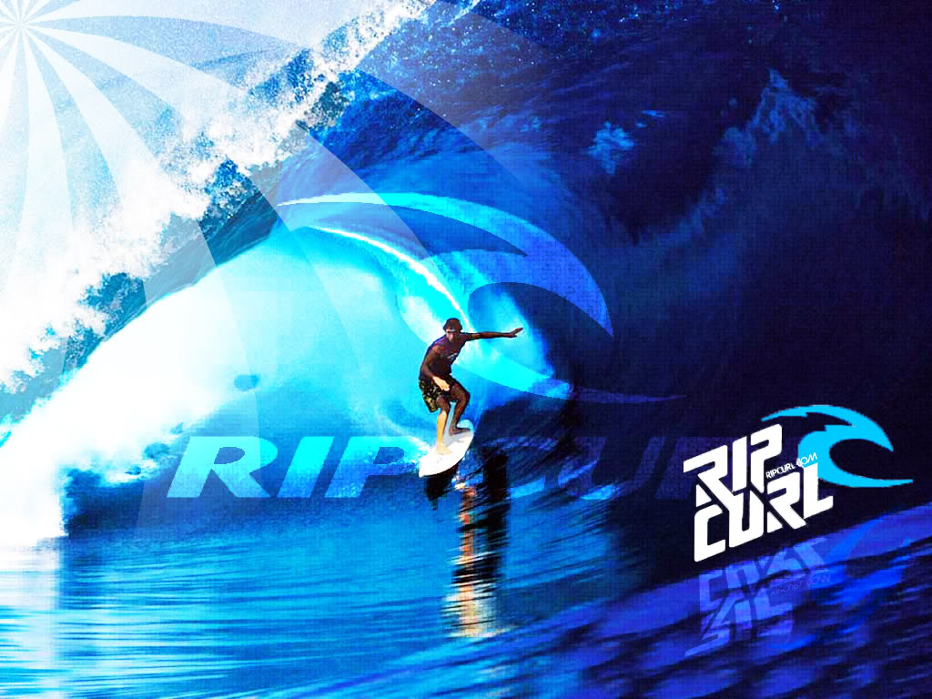 Amazing Ripcurl Surfing On The Beach Photo Picture HD Wallpaper