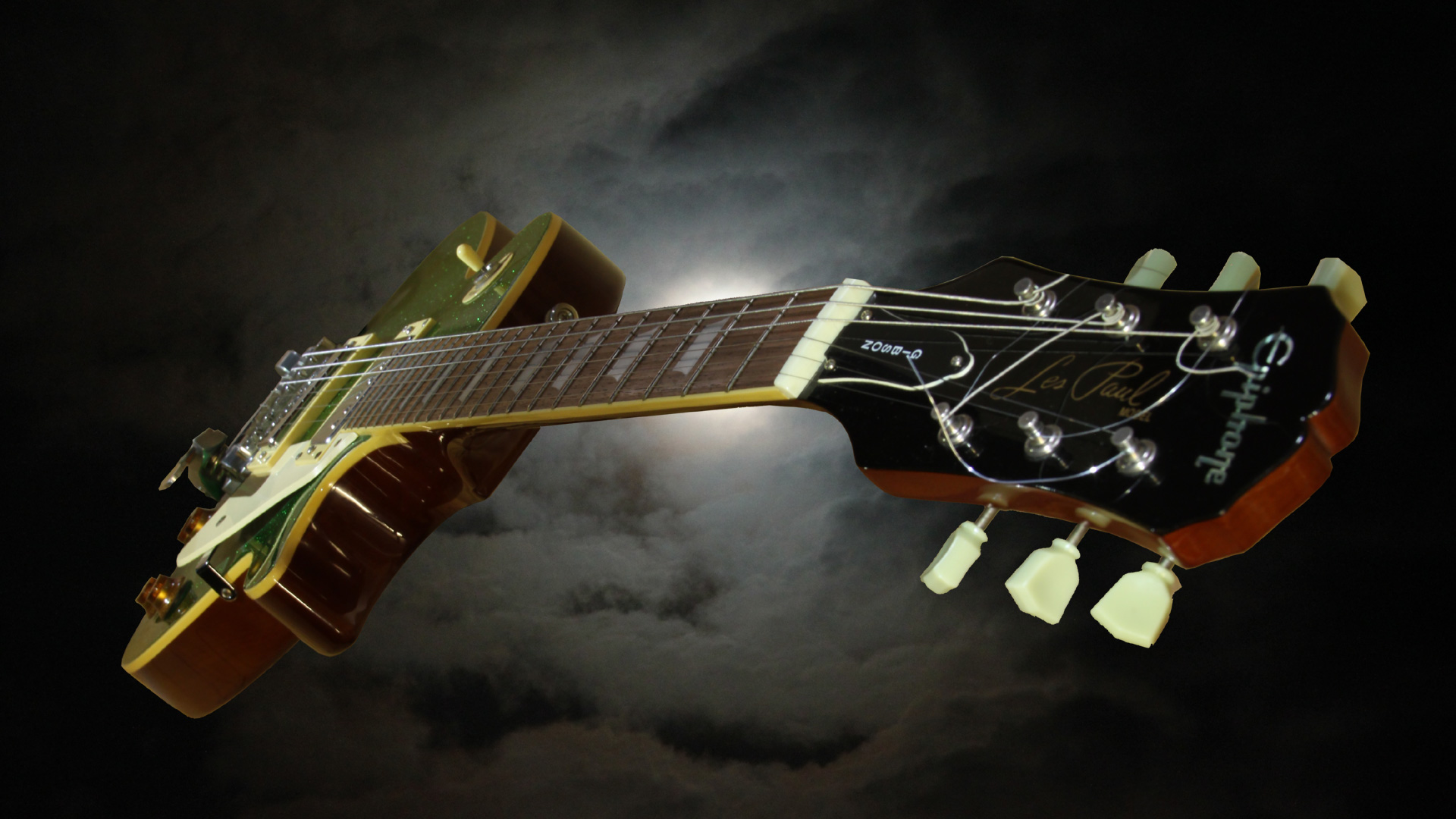 Amazing Music Gibson Les Paul Style HD Wallpaper Picture Image