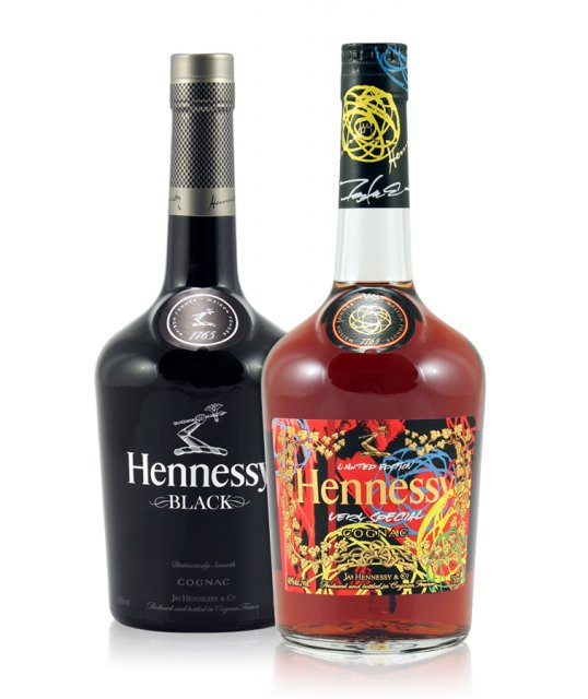 Double Henny Hennessy Black And Hennessy VS Collectors
