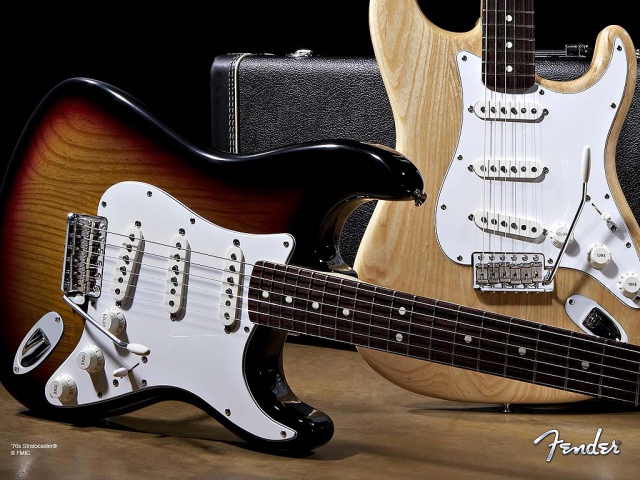 Fender 1970 Stratocaster Guitar Wallpaper Image