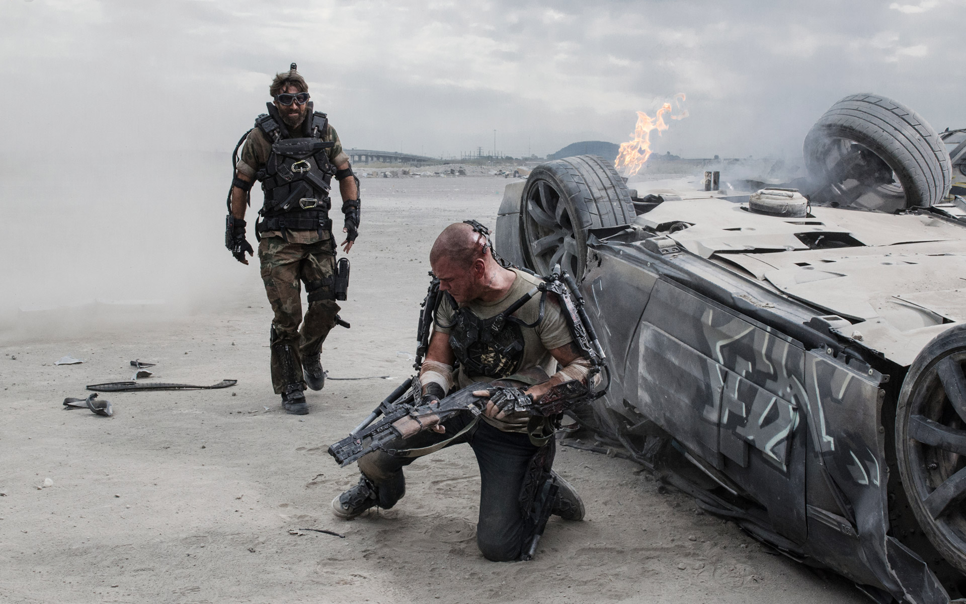 Elysium Hollywood Action Movie Wallpaper HD Widescreen