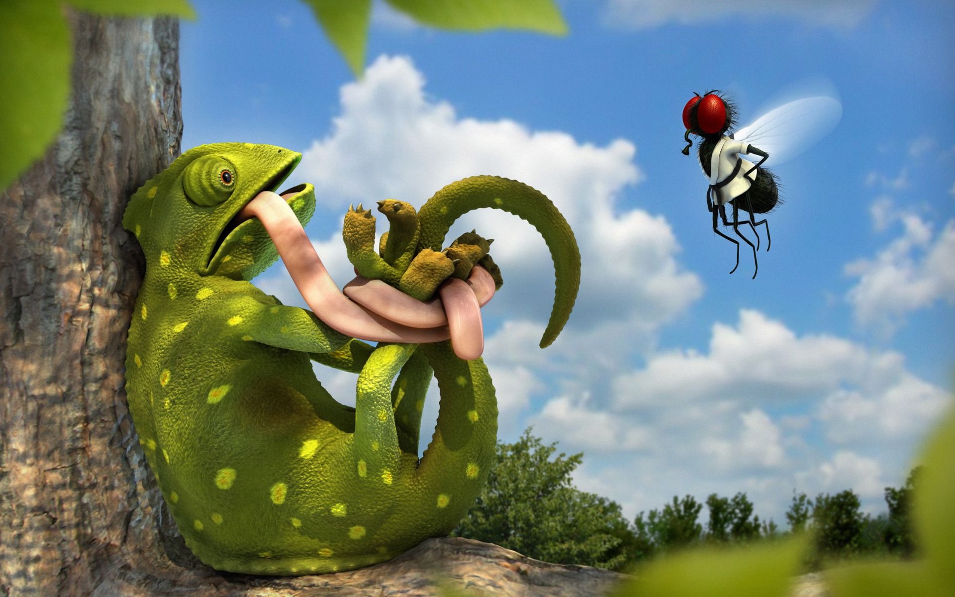 Frog 3D Animal Wallpaper HD Free Download