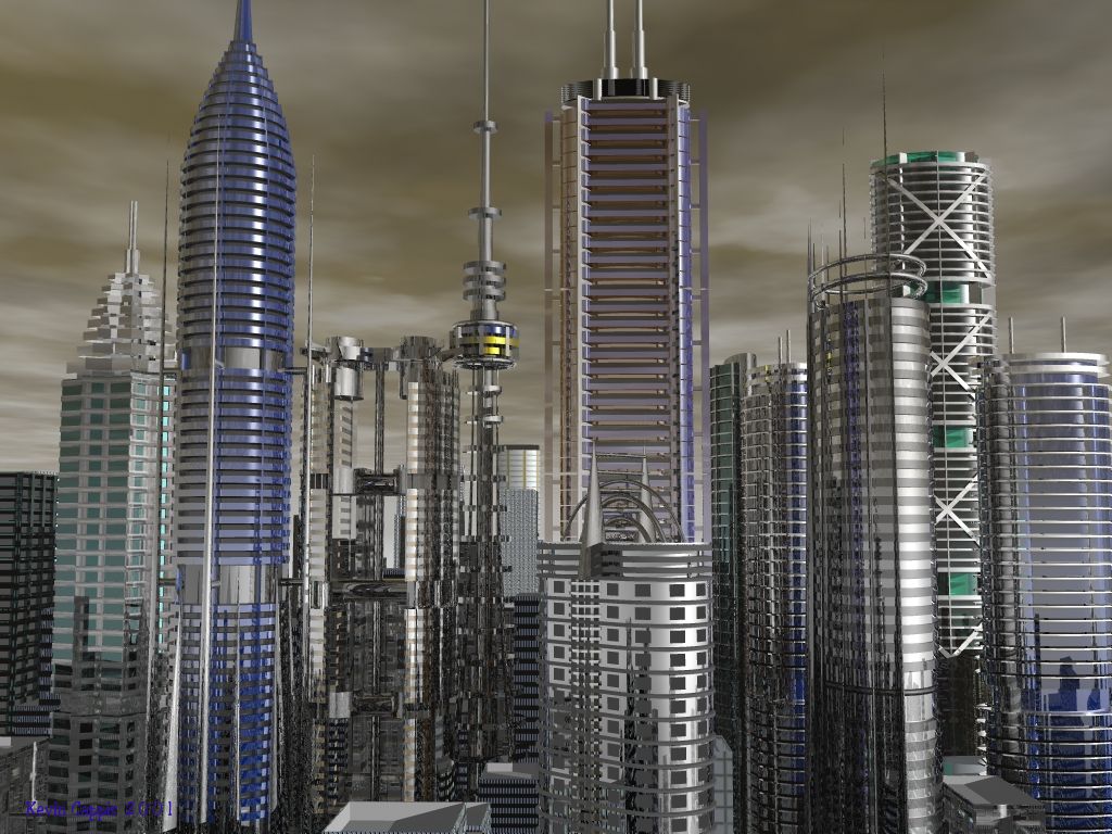 Amazing Buliding In City 3D Wallpaper Picture Image Free