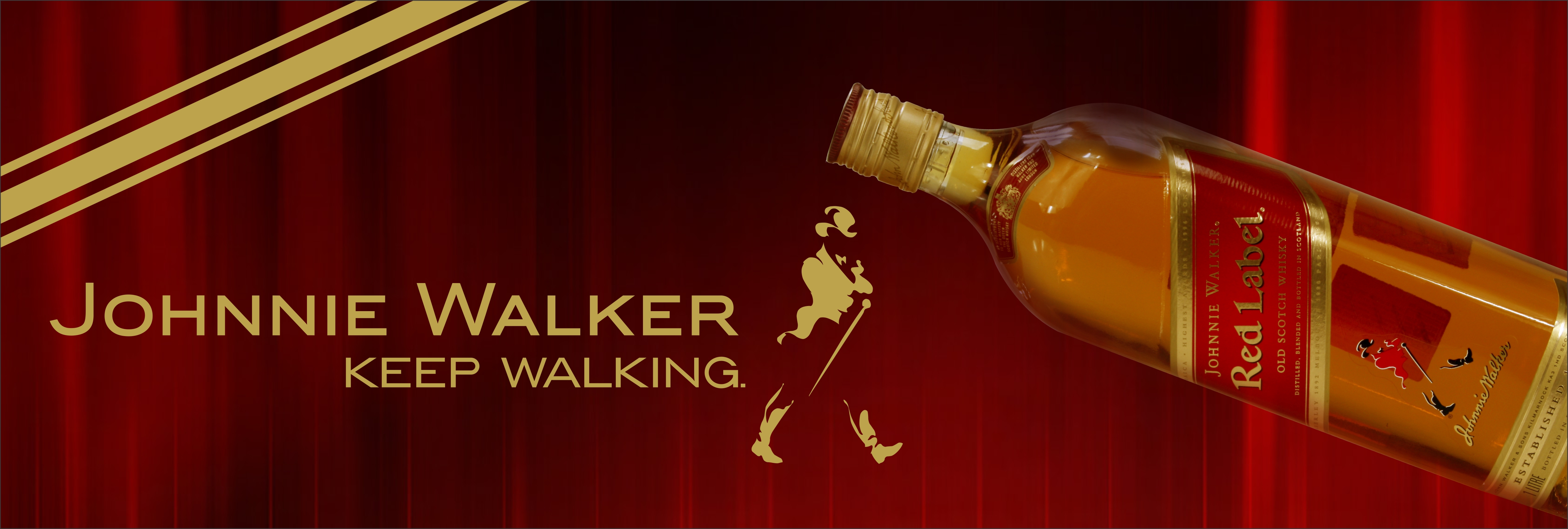 Johnnie Walker Keep Walking Logo HD Wallpaper Picture