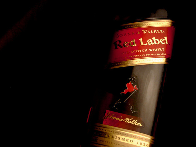 Red Label Drink Photo HD Wallpaper Background Free