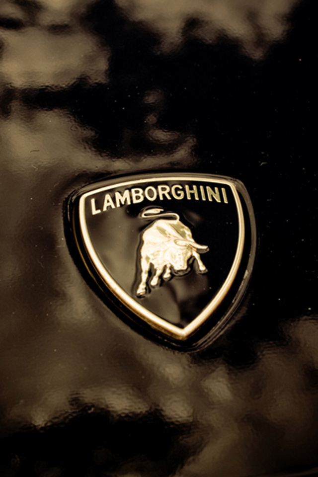 Lamborghini Logo Automotiv Photo Picture HD Wallpaper For iPhone