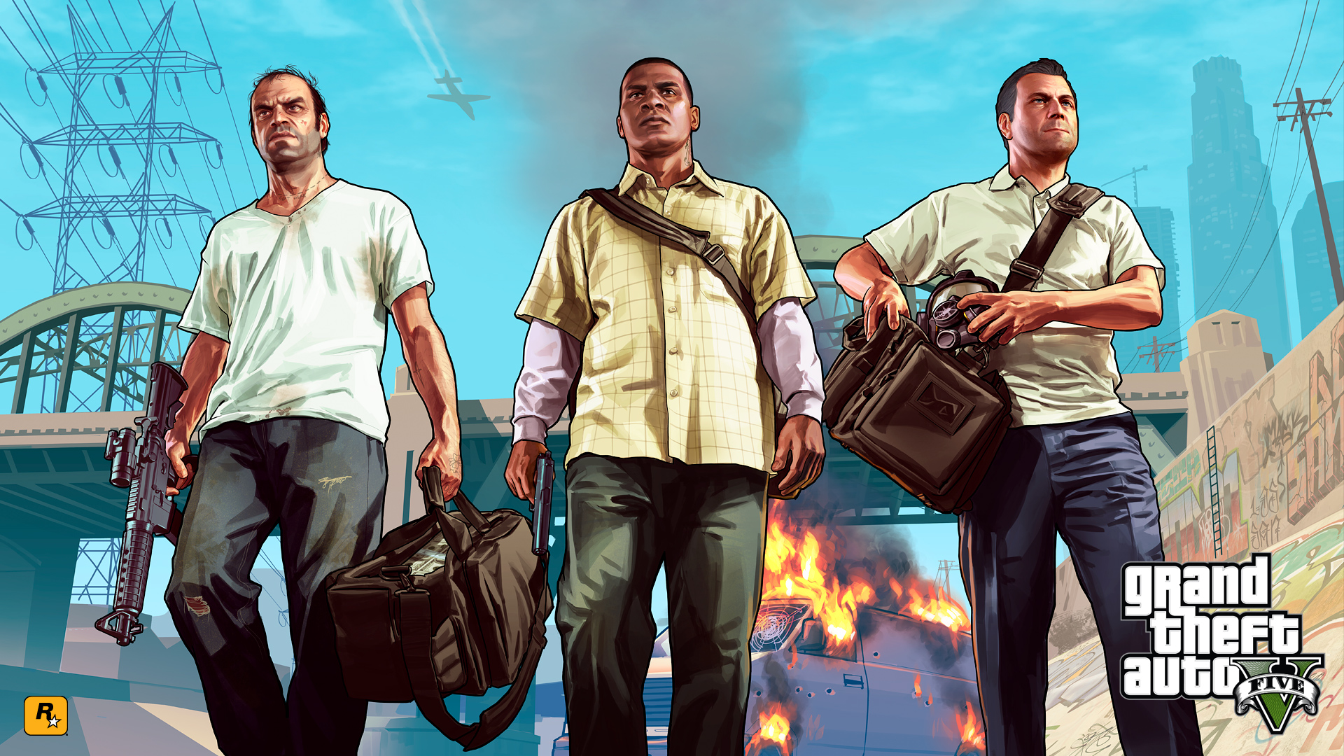 Grand Theft Auto 5 Full HD Wallpaper For Your PC Desktop