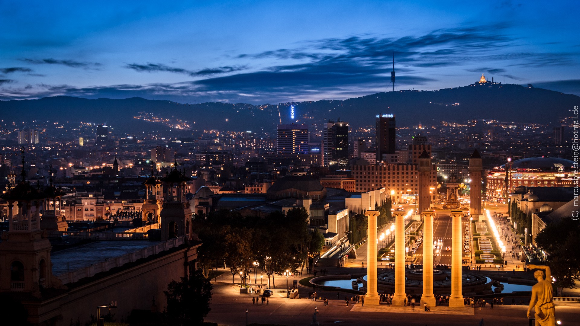 Barcelona When Night Come Photo And Picture Sharing