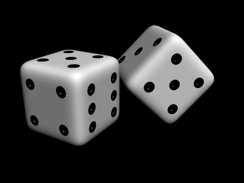Classic White Dice Background HD Wallpaper Image Picture