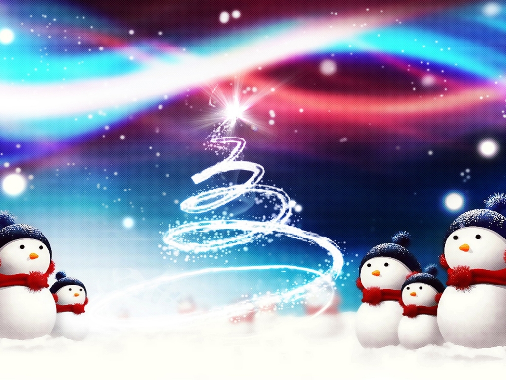 Snowman Christmas HD Wallpapers Images Desktop Gallery