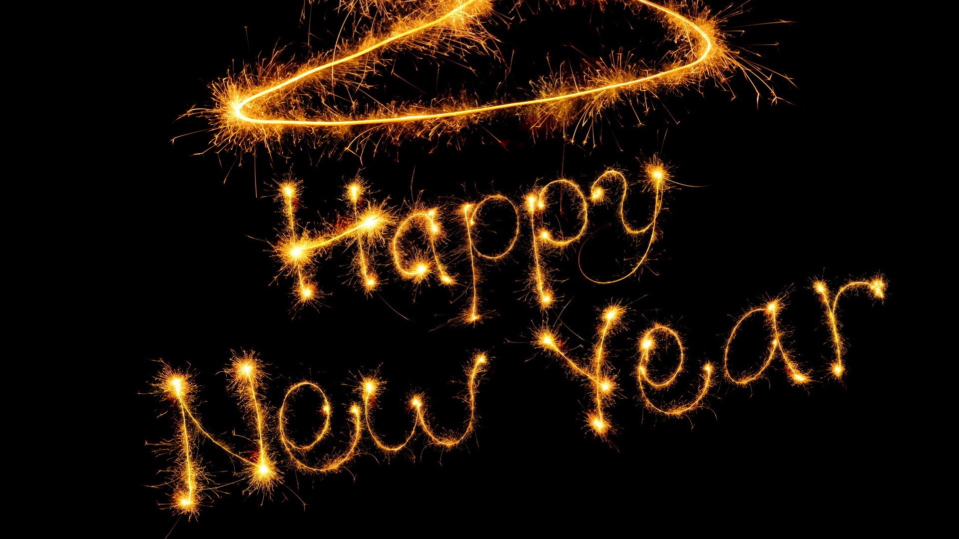 Beautiful Happy New Year 2014 HD Wallpaper Picture Image Free Download