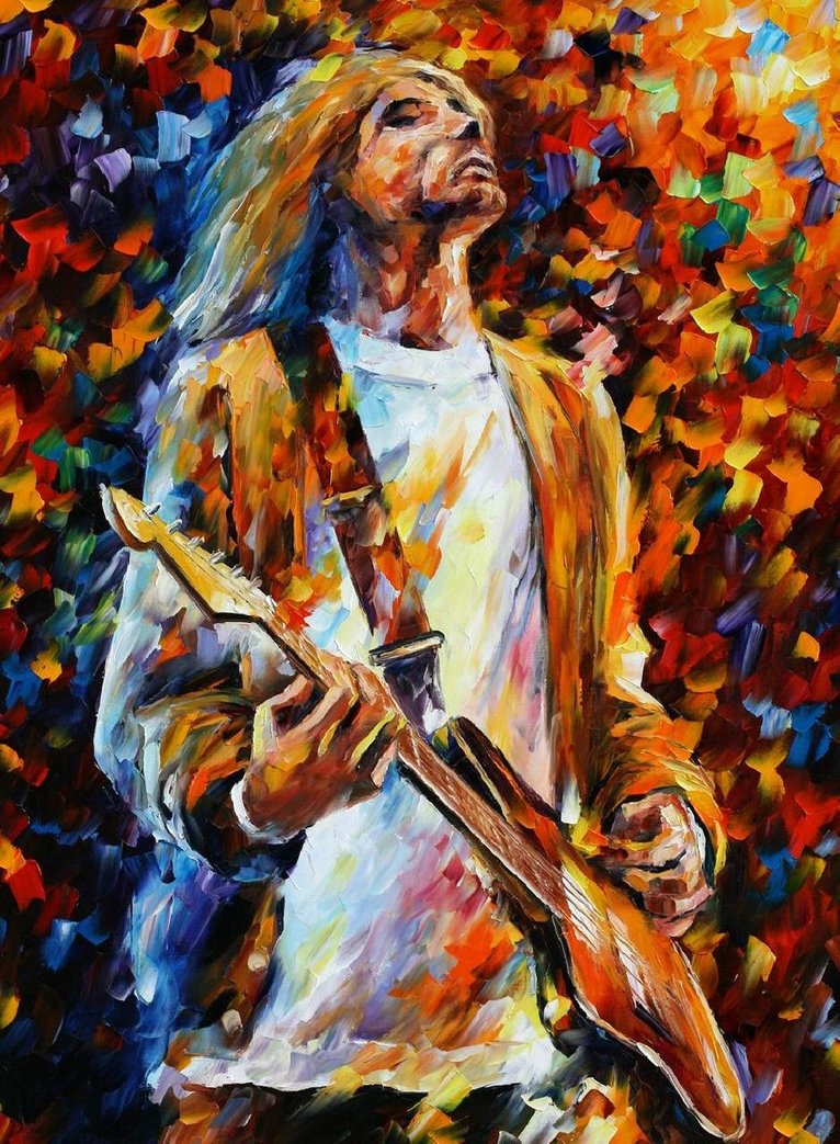 Amazing Kurt Cobain Original Art Picture Image HD Wallpaper