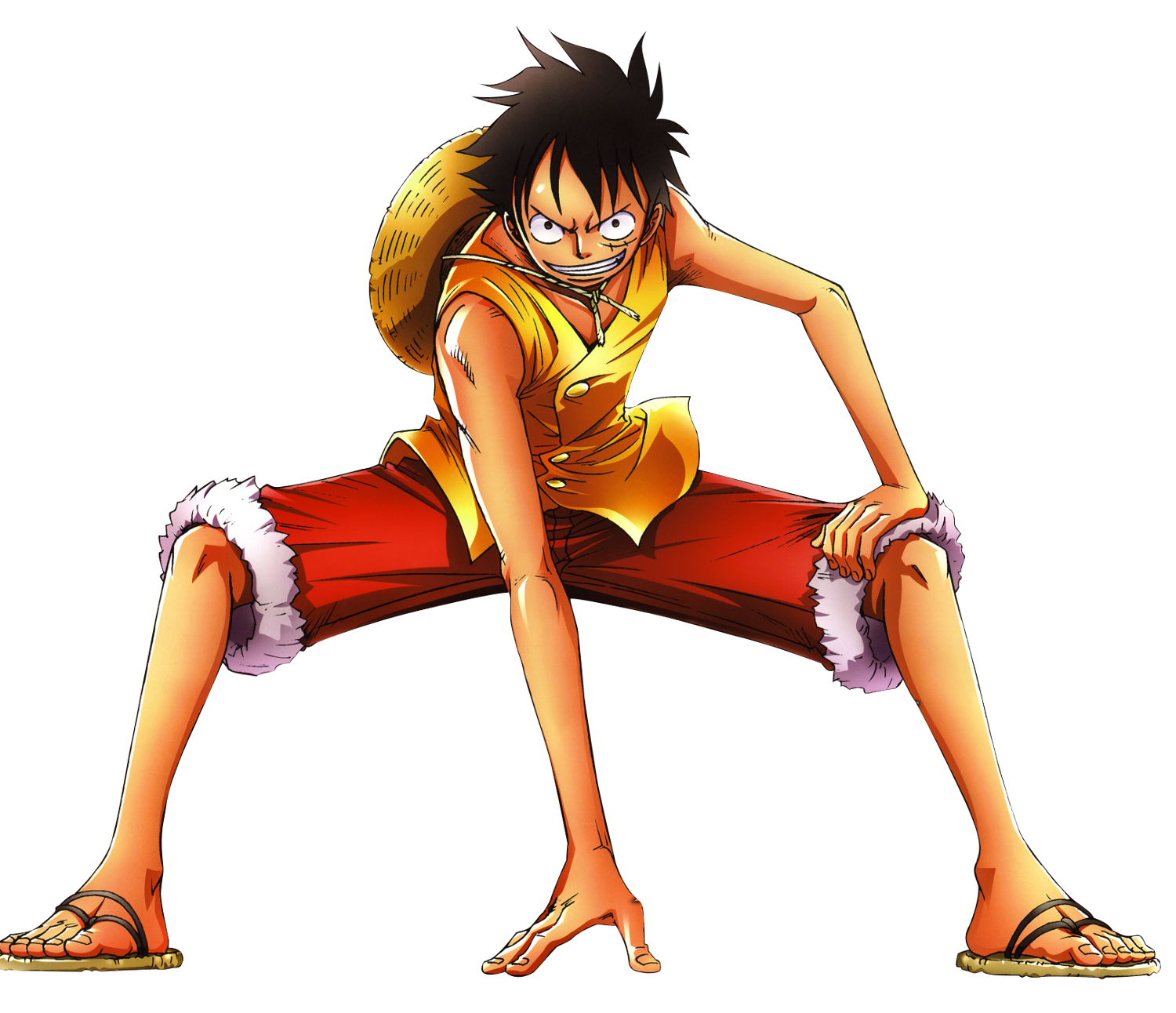 Awesome Monkey D Luffy One Piece With White Background Picture HD Wallpaper