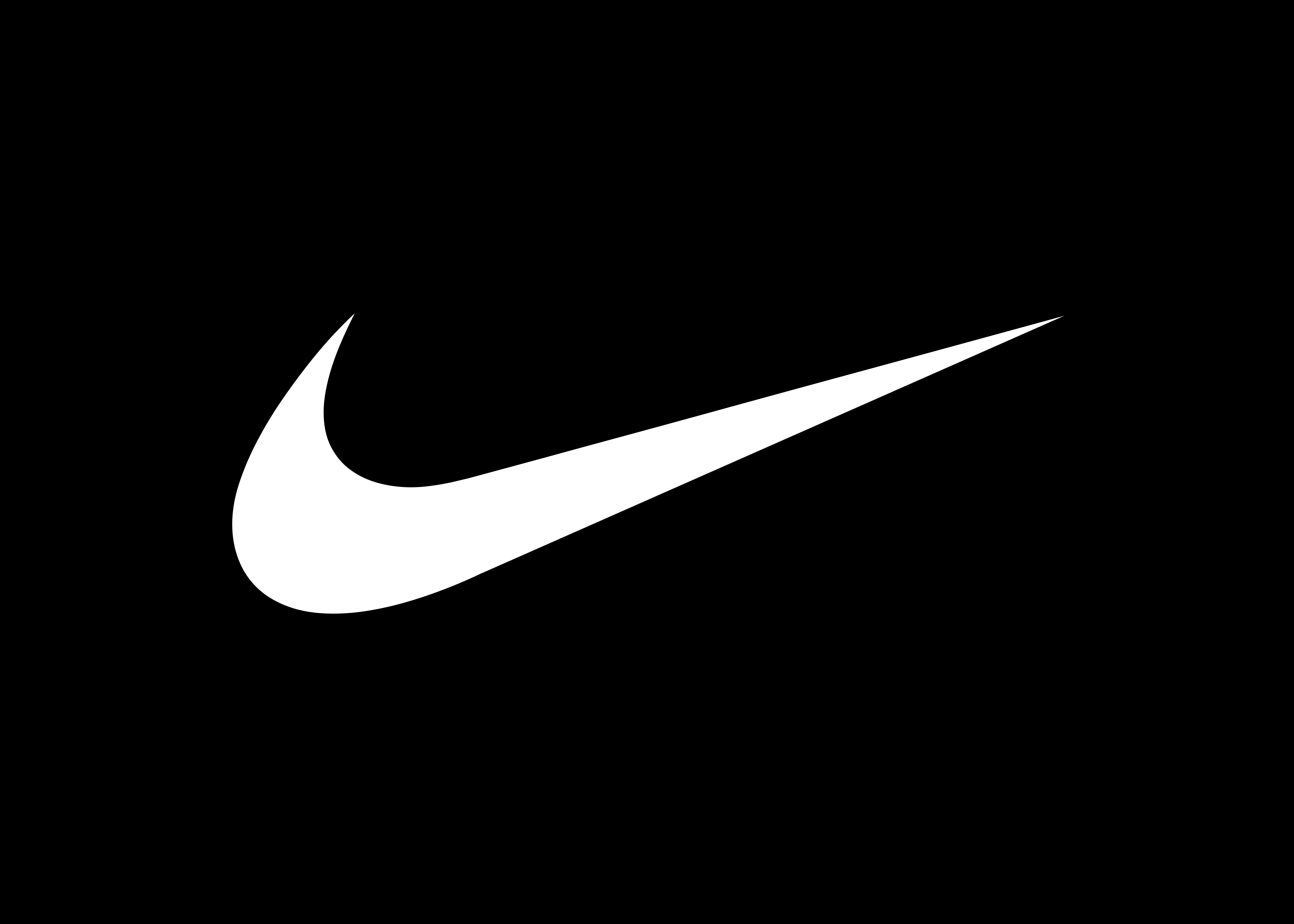White And Black Nike Logo High Resolution In HD Wallpaper Widescreen