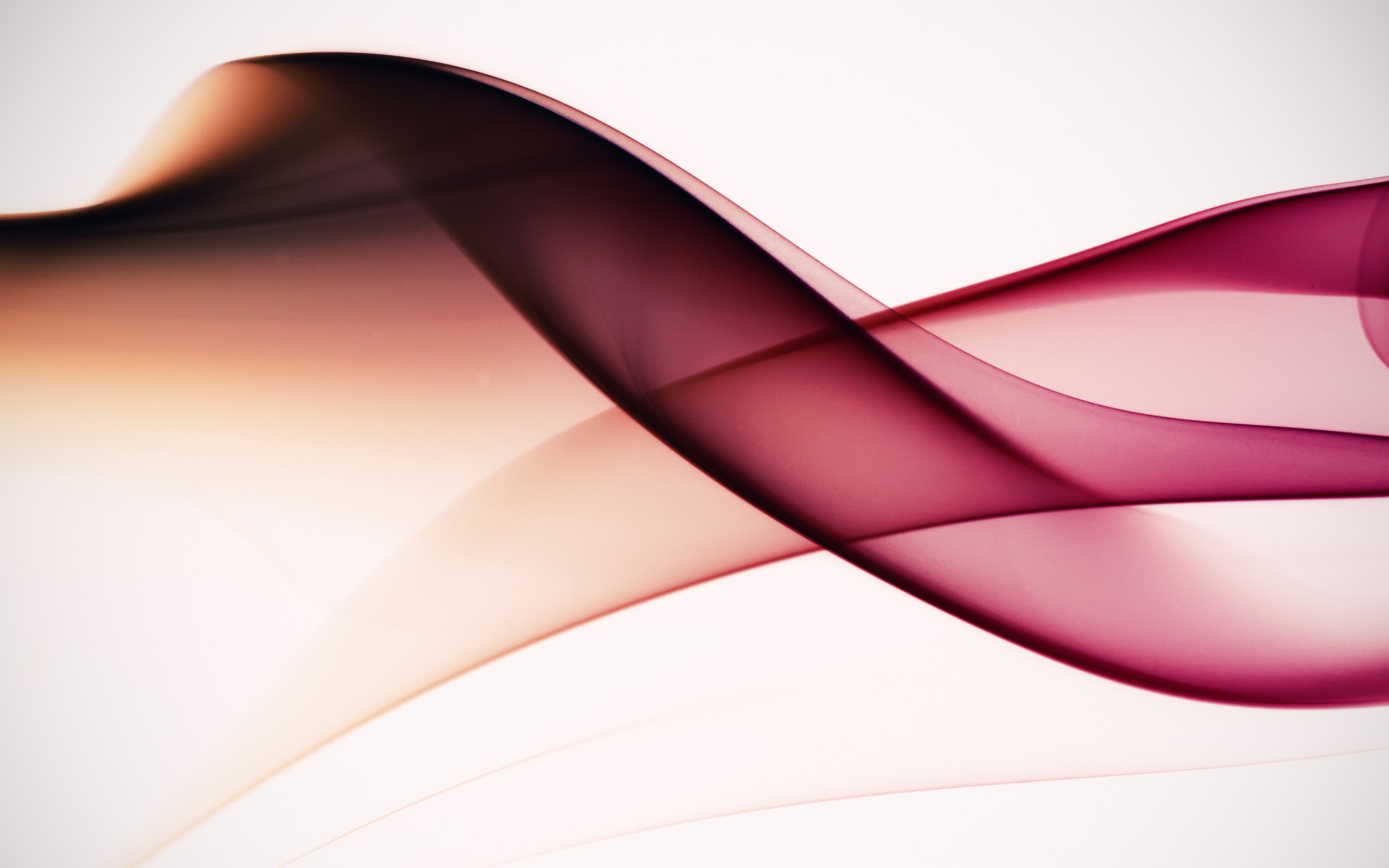 Beautiful Abstract White Pink Smoke HD Wallpaper Image For PC Desktop