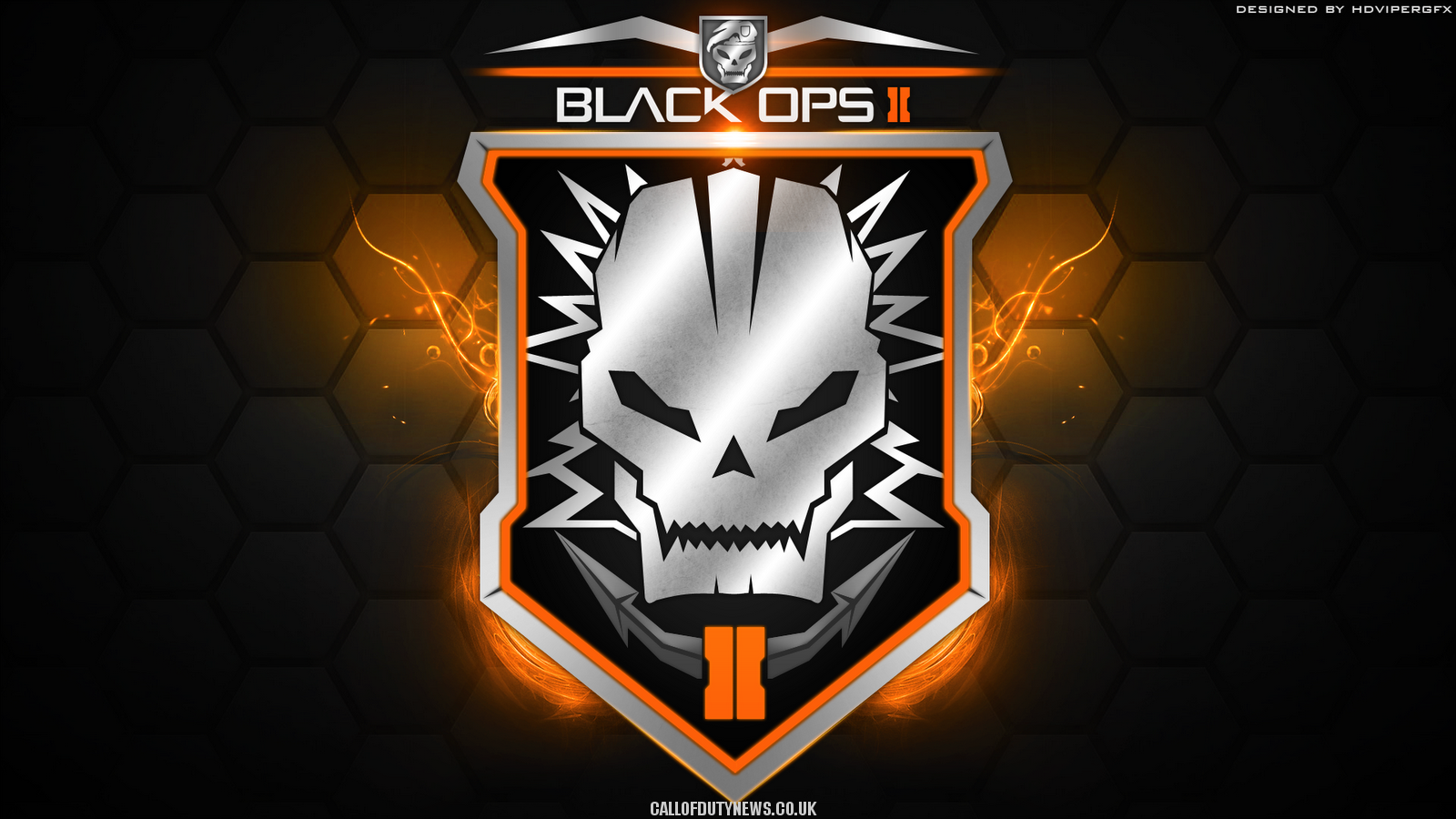 Call Of Duty Black Ops 2 Logo Image HD Wallpaper Background