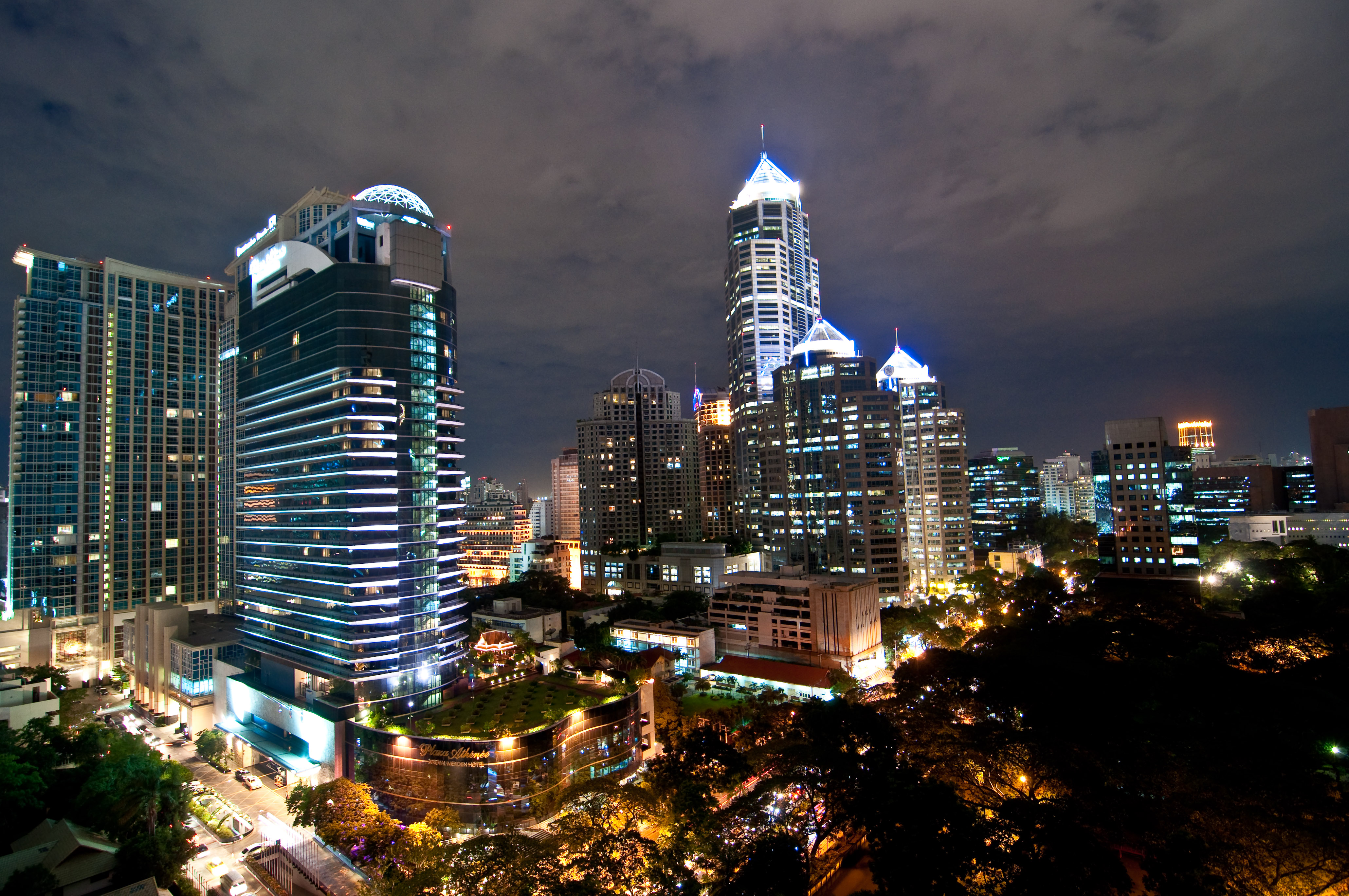 Modern City Bangkok Photo Picture HD Wallpaper Free Download