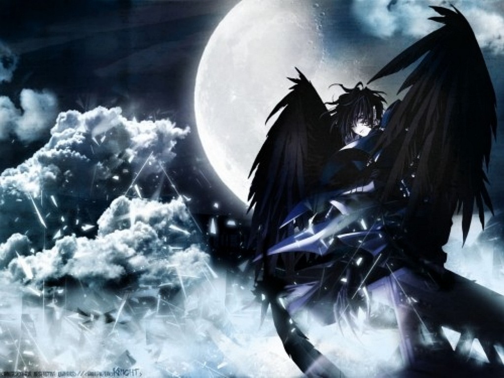 Dark Angel When New Moon Anime HD Wallpaper Picture Image