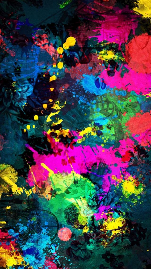 Beautiful Fantasy Colorful Art Abctract iPhone 5 HD Wallpapers