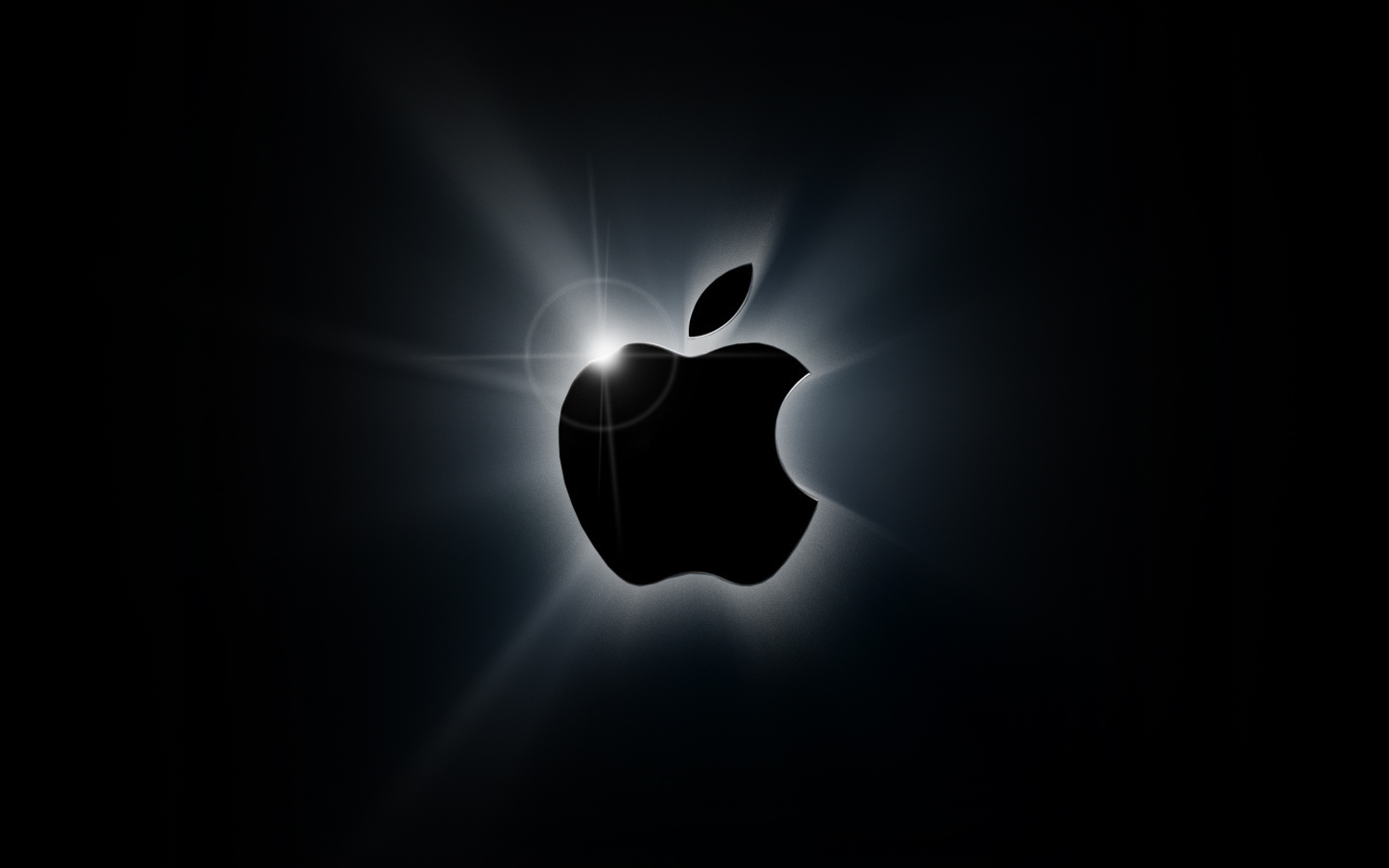 Black Apple Logo HD Wallpaper Background For PC Desktop And Mac