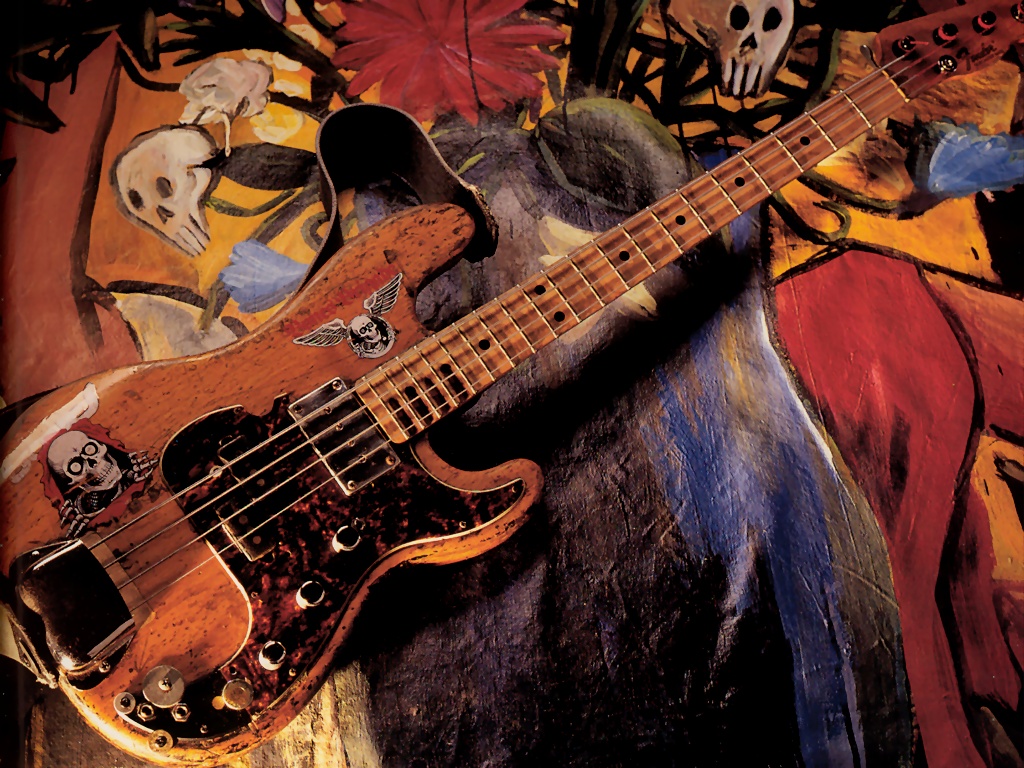 Awesome Old Fender Jazz Bass HD Wallpaper Photo Picture Desktop