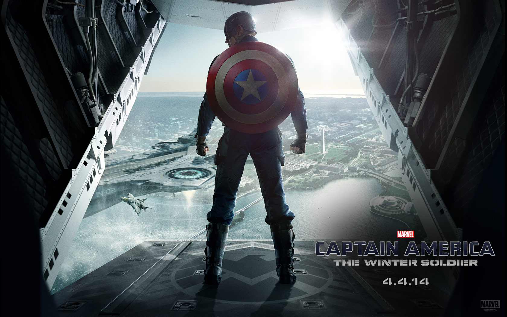 Captain America Winter Soldier Widescreen HD Wallpaper For PC Desktop