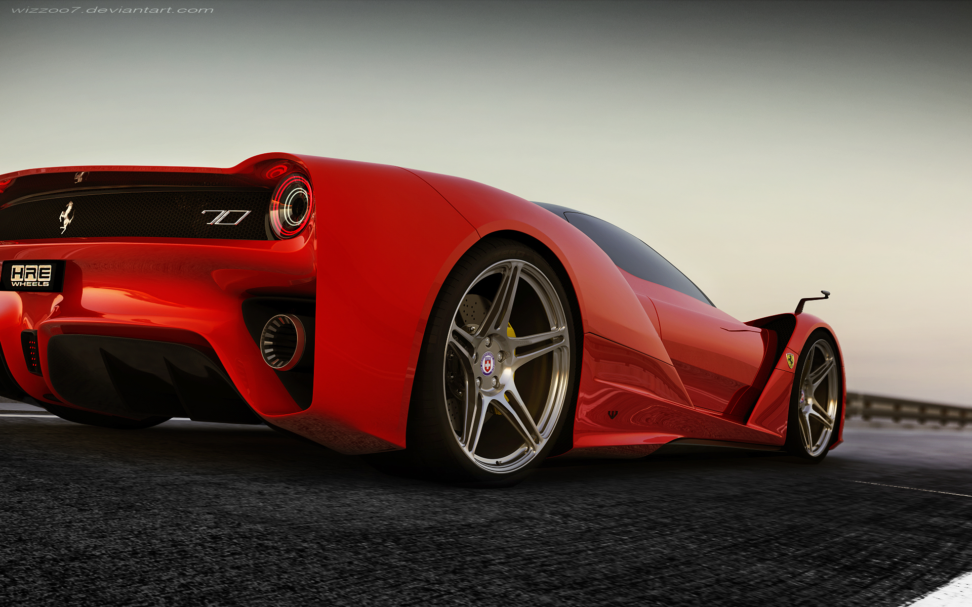 Ferrari F70 Automotive High Quality In HD Wallpaper Desktop