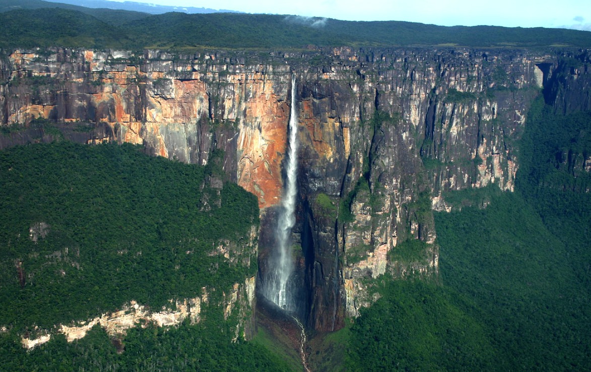 Angel Falls Is The Highest Waterfall Of The World With A Height Of 979 Meters