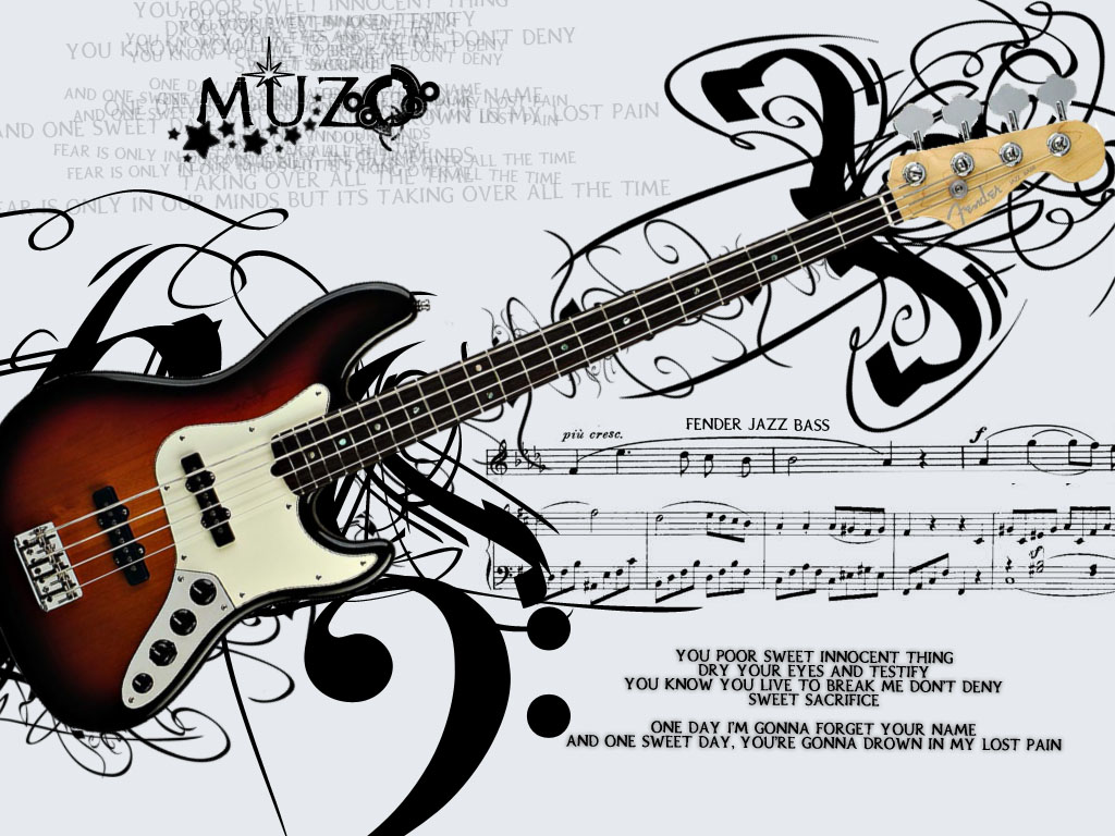 Fender Jazz Bass HD Wallpaper Picture Image Widescreen For PC Desktop