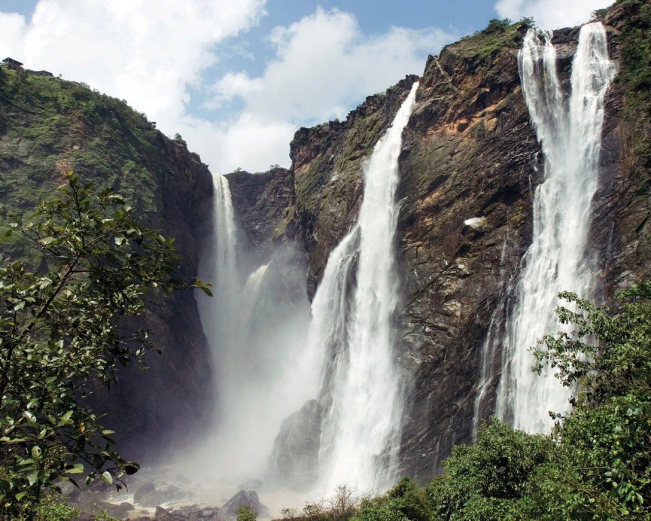 Beautiful Place To Visit Jog Falls India Photo Picture Original Size