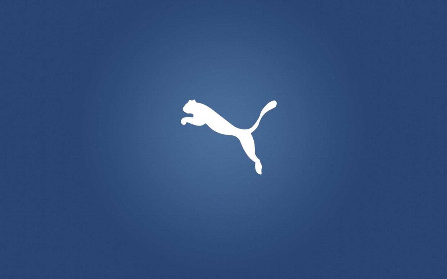 Awesome Puma Logo Blue Background HD Wallpaper Image Picture