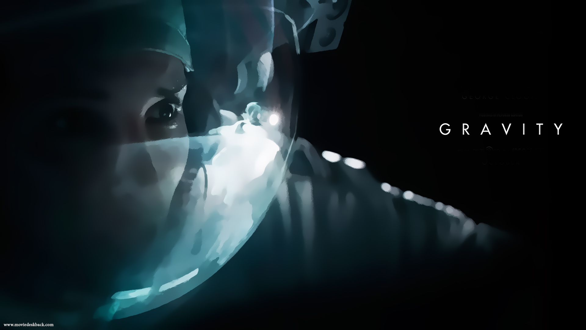 Gravity – Sandra Bullock HD wallpaper