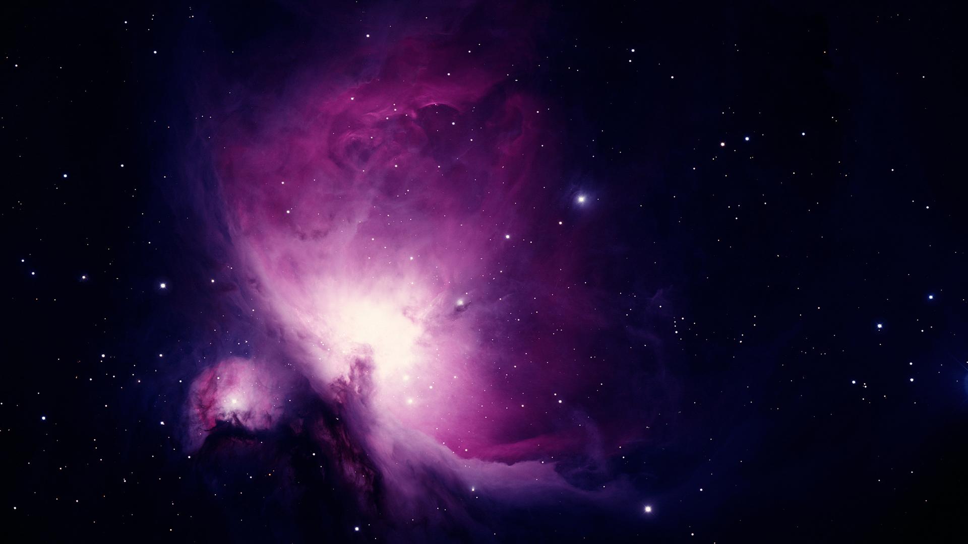 Purple Orion Nebula Wallpaper