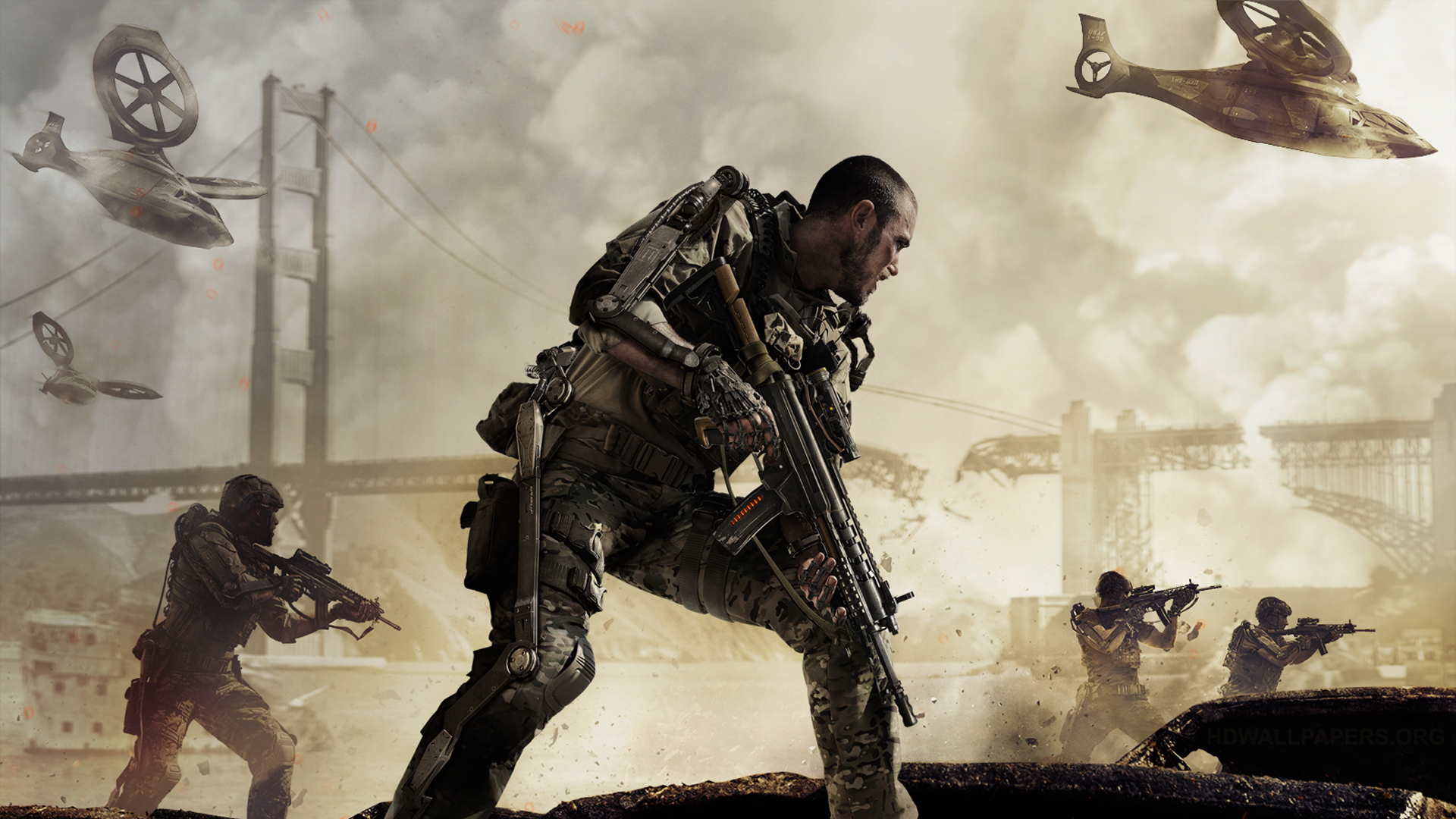 Call of Duty Advance Warfare Game HD Wallpaper