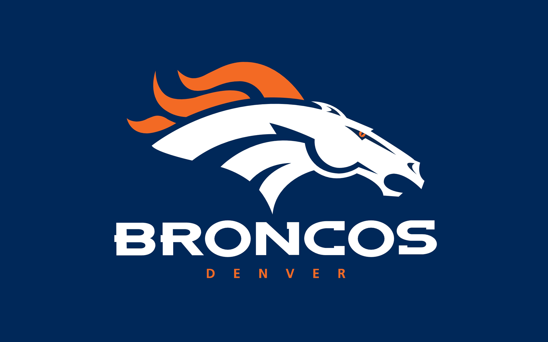 Denver Broncos Football Logo HD Wallpaper