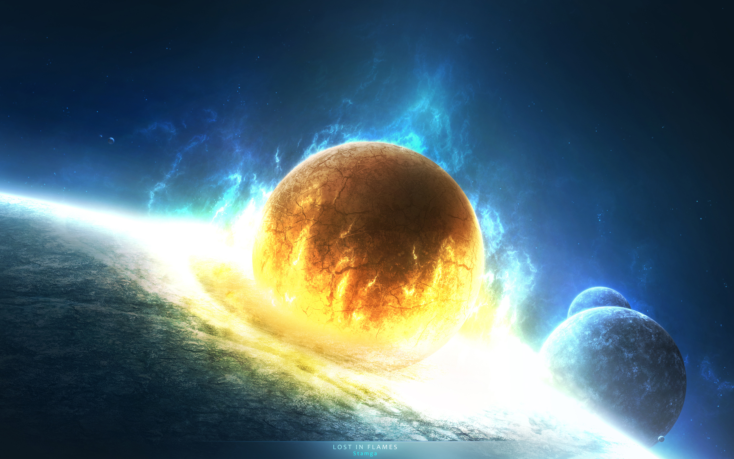 Sun and Planets HD Wallpaper
