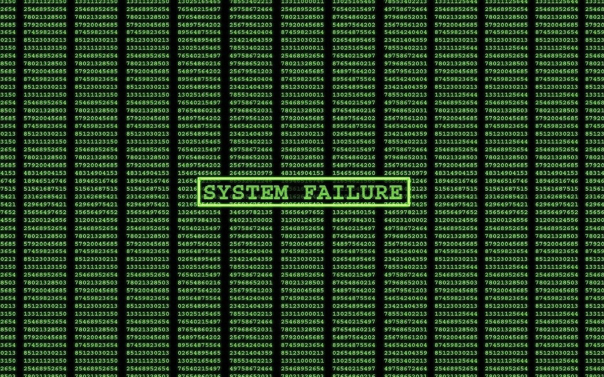 System Failure The Matrix HD Wallpaper