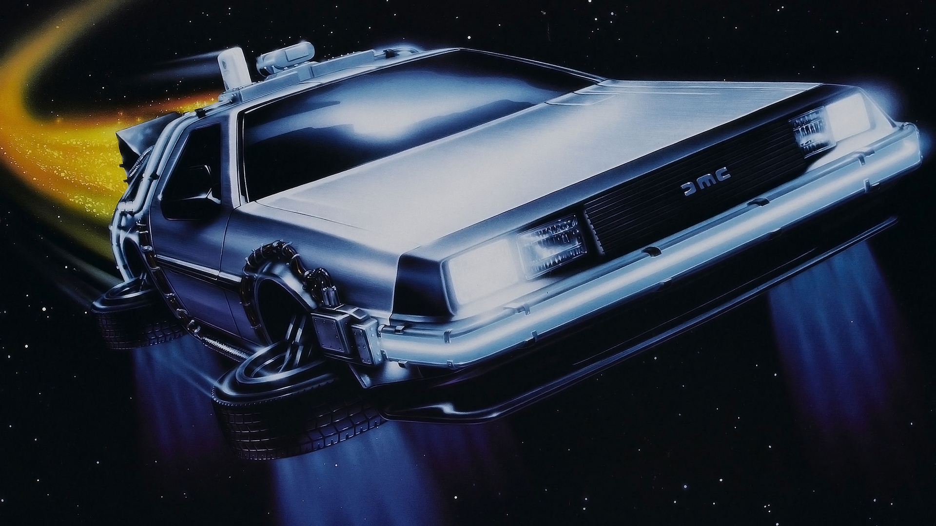 Back to the Future HD Wallpaper