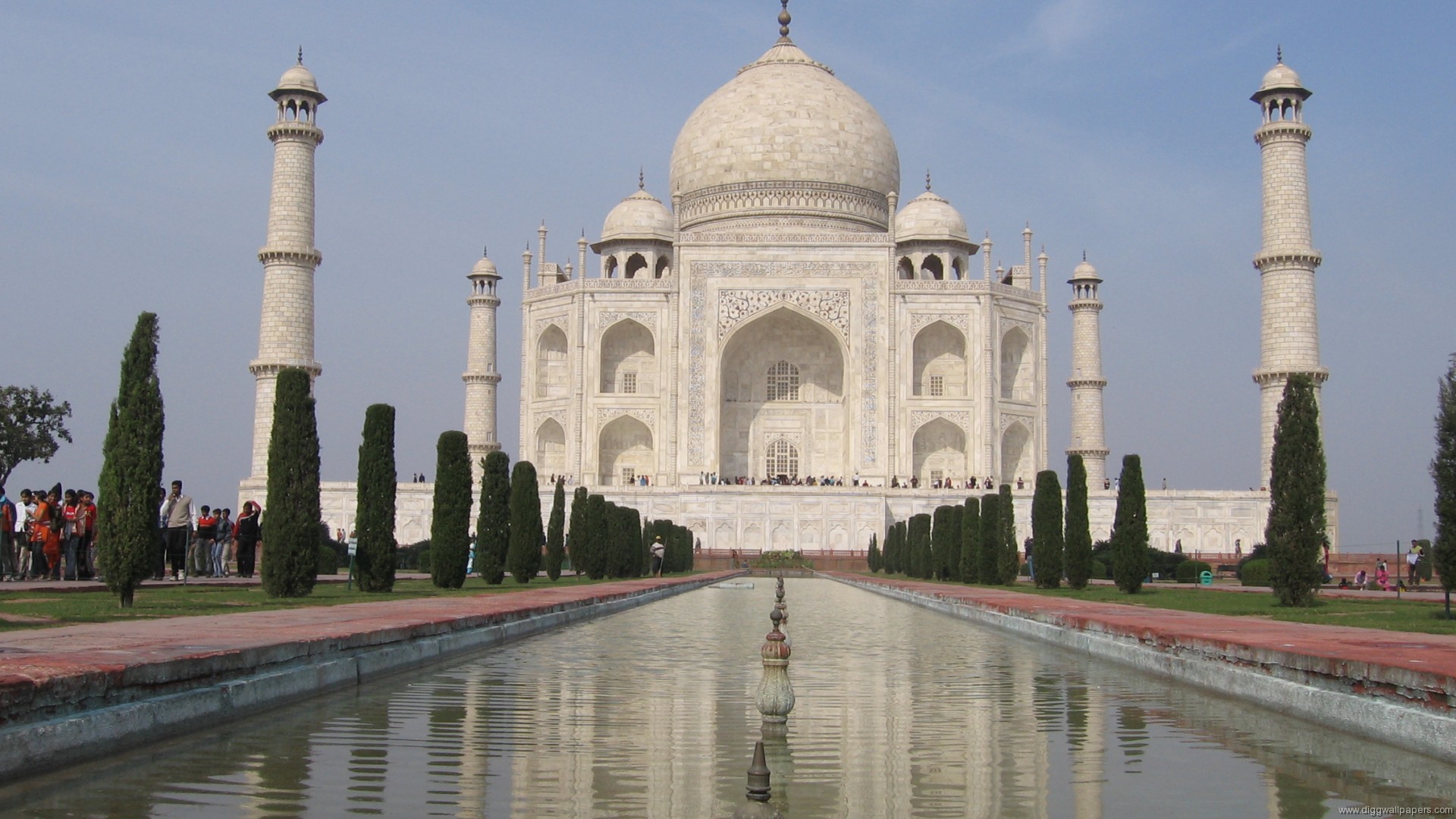 Taj Mahal, Agra, India HD Wallpaper